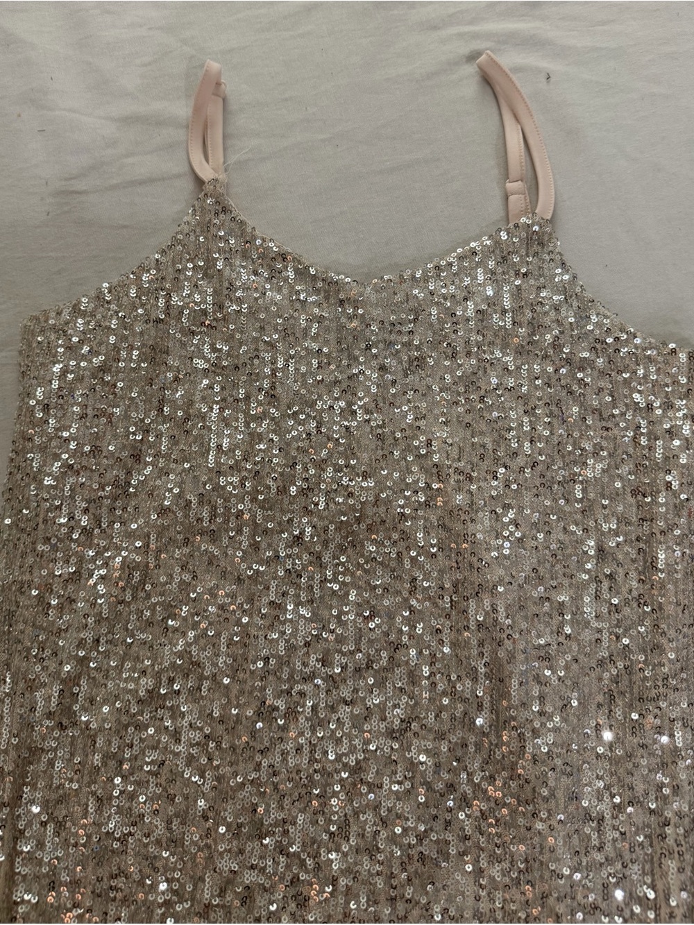 Sequin gold sparkle dress - Picture 2 of 4